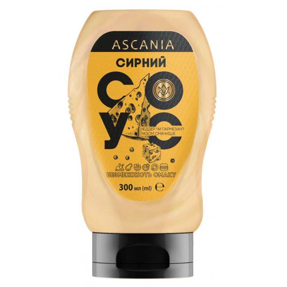 Соус-бутылка сырный 300 мл (300гр) (10шт/ящ)