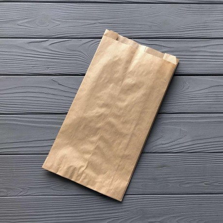 Пакет саше бурий 320х160х60 мм. (стандарт 40гр/м2) 143Ф