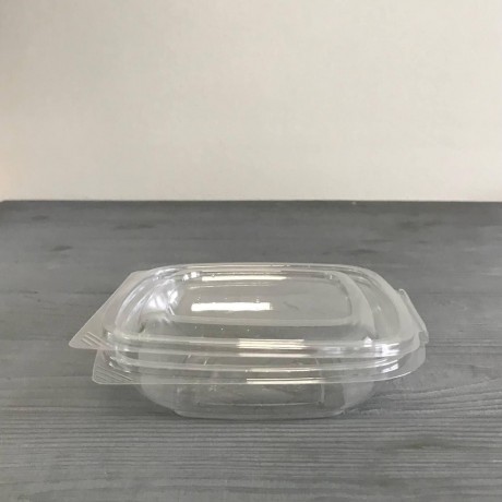 Салатник з кришкою прозорий УК-250Л (260шт/ящ)