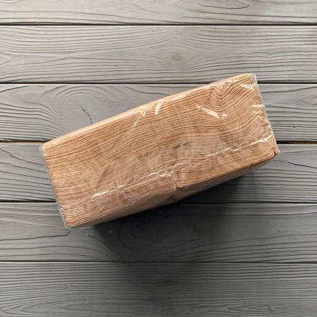 Салфетки ПП 24х24см 1шар Eco brown (300шт/уп)