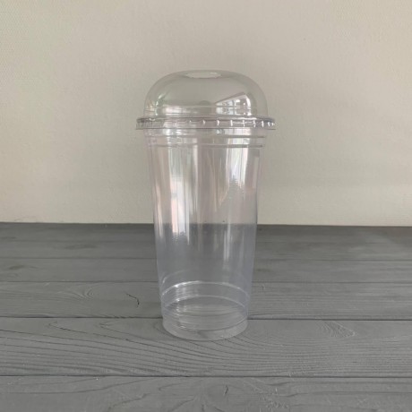 Т600 Стакан 600мл (20oz) Ø95 прозрачный PET (50шт/уп|1000шт/ящ)