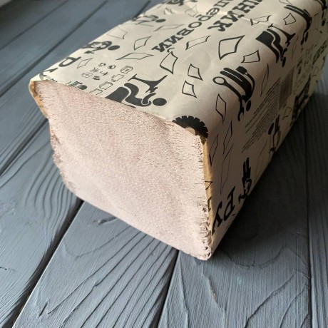 Полотенце бумажное Альбатрос серый V (200шт/уп|20уп/ящ)