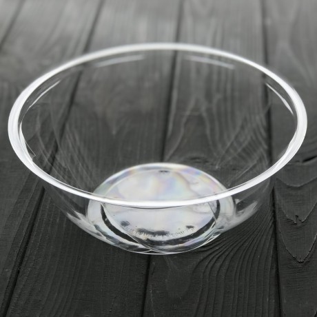 Салатник с крышкой 850 мл (прозрачный низ, прозрачный верх) 850P