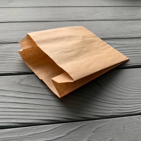 Пакет саше коричневый 150х120х50 мм 50гр/м2 (максимальная жиростойкость) 221Ф