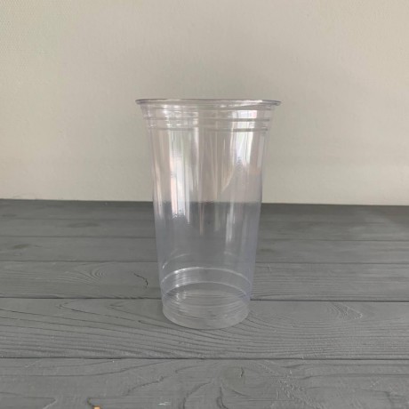 Т600 Стакан 600мл (20oz) Ø95 прозрачный PET (50шт/уп|1000шт/ящ)