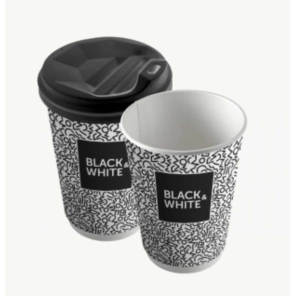 Склянка 400 мл "Black & White"