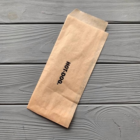 Уголок бумажный бурый 230х85 "Hot-Dog" 196Ф