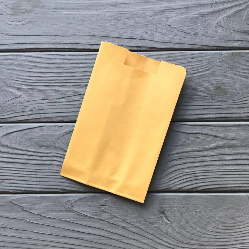 Пакет саше желтый 170х100х60 мм 180ф