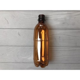 Пляшка ПЕТ Росинка 0.5 л.28мм (коричнева) (216 шт)
