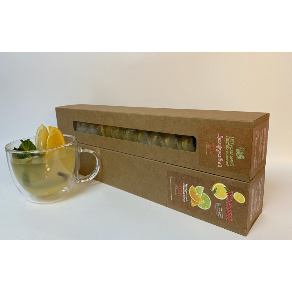 Чай порционный "Цитрус" 15 шт в тубусе