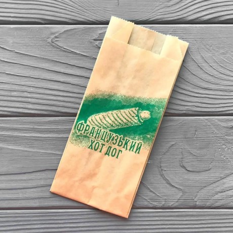 Упаковка для французского хот-дога (ср. жиростойкий) 181ф