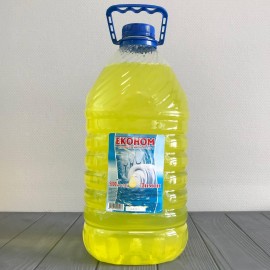 Рідина для миття посуду "Економ" Лимон 5л ПЕТ пляшка