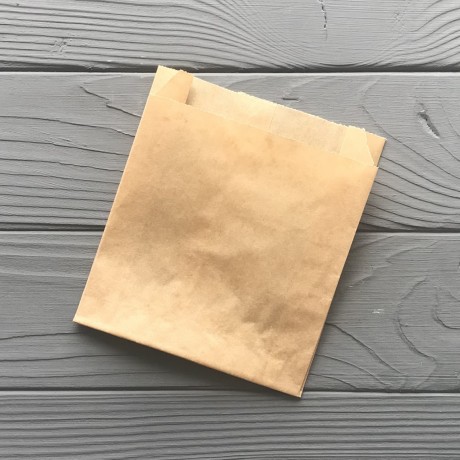 Пакет саше коричневий 150х120х45 (жиростійка) 166Ф