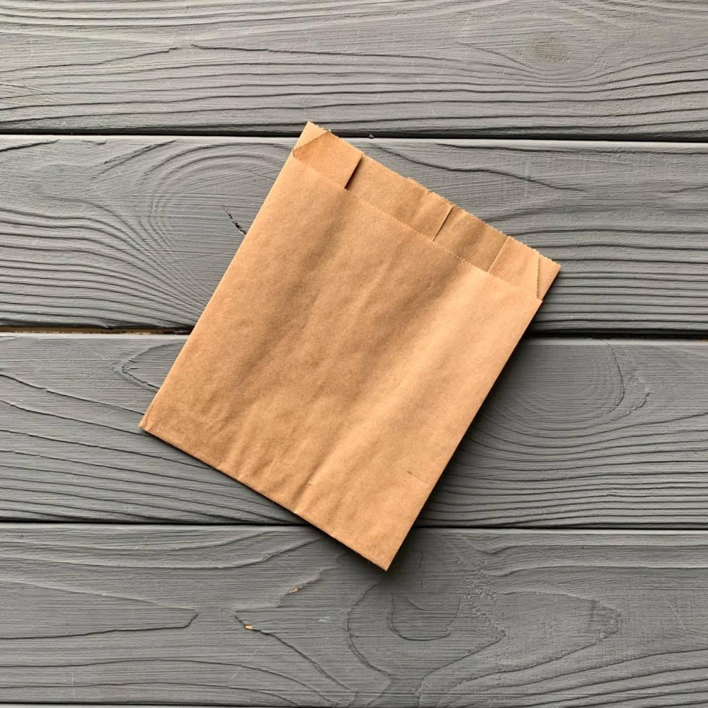 Пакет саше коричневый 150х120х50 мм 50гр/м2 (максимальная жиростойкость) 221Ф