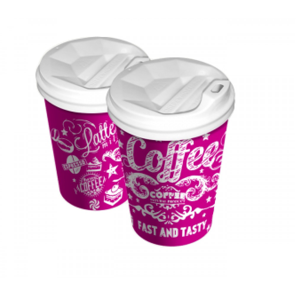 Стакан 250 мл Fast & Tasty розовый