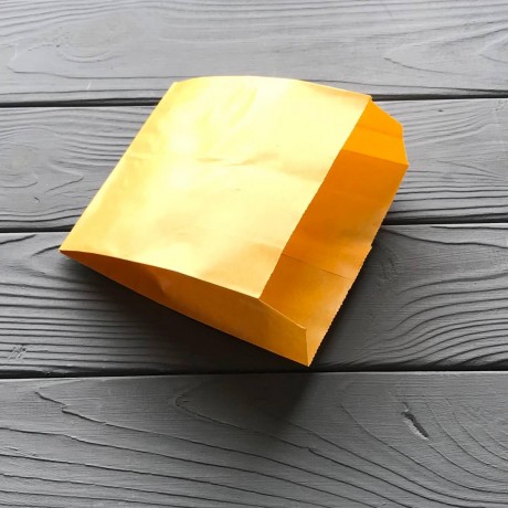 Пакет саше белый 150х120х50  (жиростойкий премиум) 163Ф