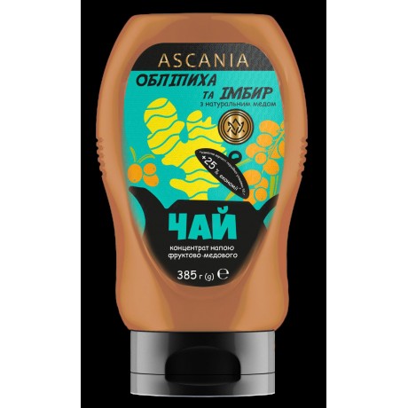 Чай-бутылка Облепиха-Имбирь 300 мл (400гр)