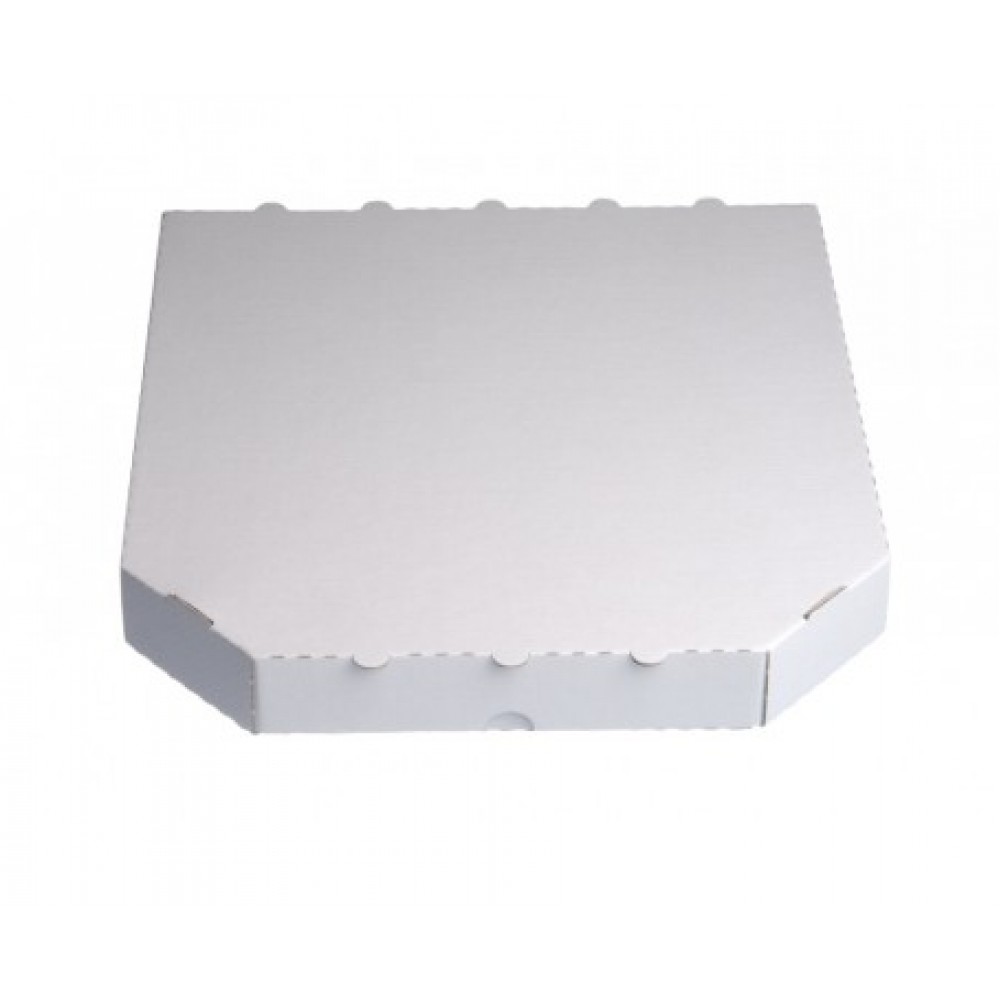 Коробка для пиццы 320Х320Х35 мм (белая)