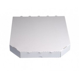 Коробка для пиццы 250х250х30 мм. (белая)