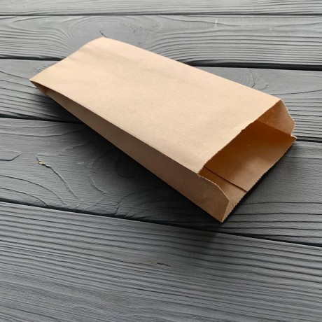 Пакет коричневий щільний 230х90х40 мм (1000шт/уп) 192Ф