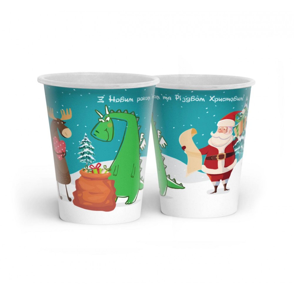 Стакан "Новогодний" 175 мл 70 мм