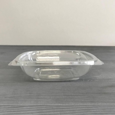 Салатник з кришкою прозорий УК-250Л (260шт/ящ)