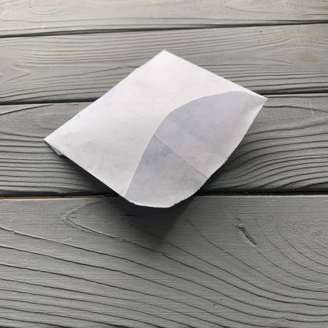 Пакет саше білий 115х120х0 мм 193Ф