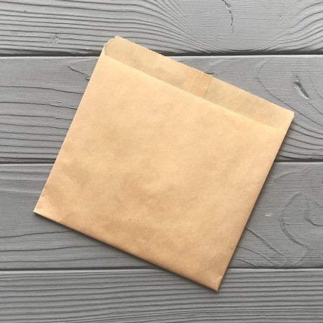 Пакет саше коричневий 150х150х0 (жиростійкий) 165Ф