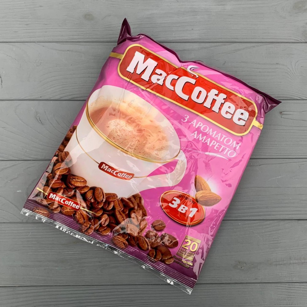 Кофе Maccoffee Амаретто (20шт/уп)