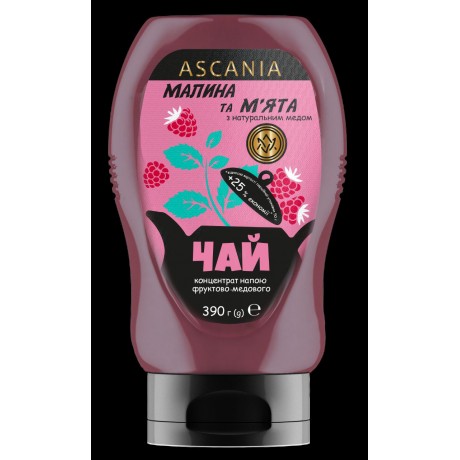 Чай-бутылка Малина-мята 300 мл (400гр)