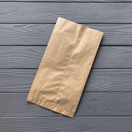 Пакет саше бурий 320х160х60 мм. (стандарт 40гр/м2) 143Ф