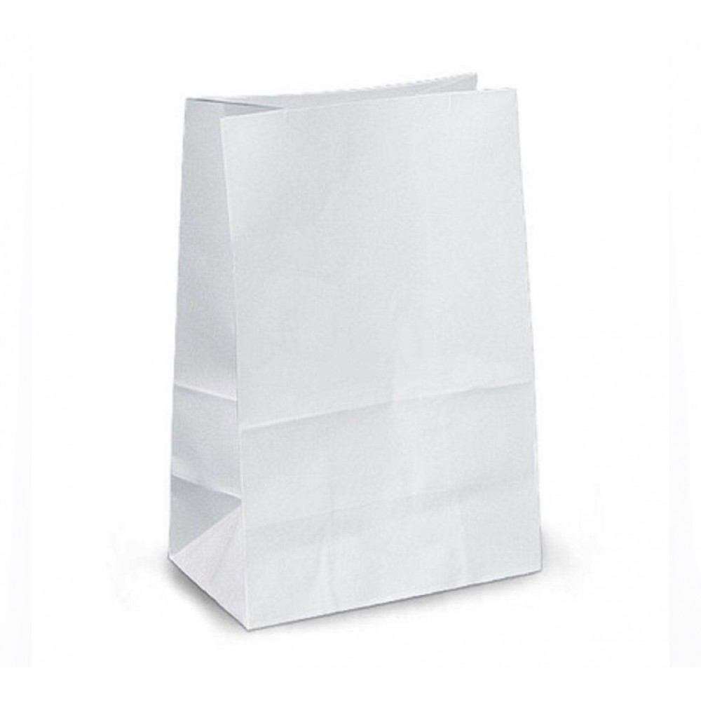 Пакет з дном білий 204Ф 260х140х350 мм (100шт)